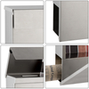 صندوق بريد زينوود ستانلس ستيل يثبت على الحائط - W1518