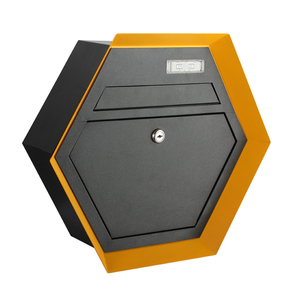 Zenewood Glvanized Steel Wall Mount Outdoor Cluster Box - WPM34G