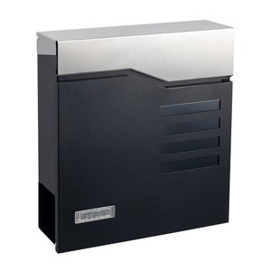 صندوق بريد مثبت على الحائط من الفولاذ المجلفن من زينوود - W1885