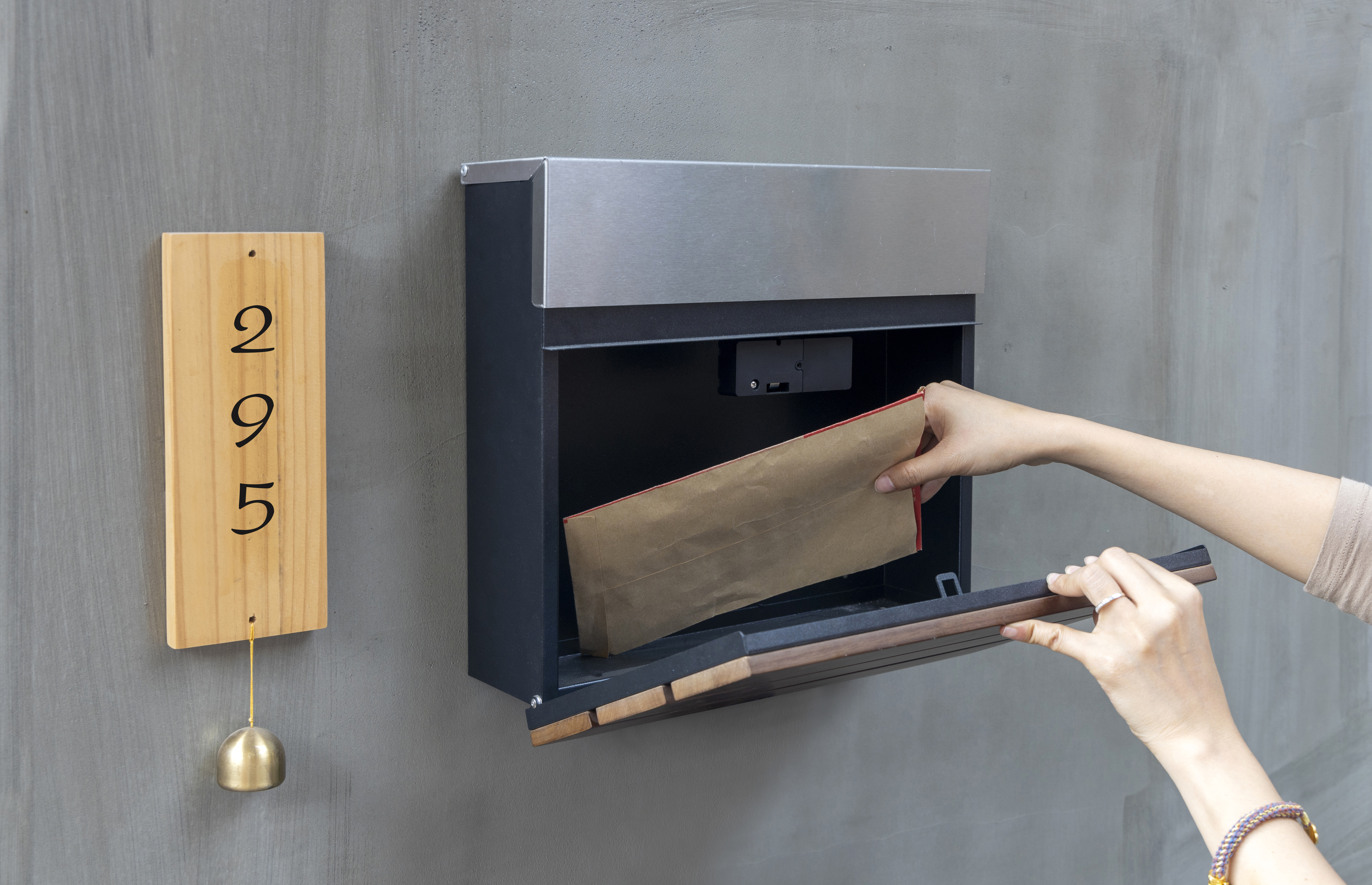 صندوق بريد معدني صيني