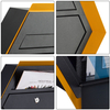 Zenewood Glvanized Steel Wall Mount Outdoor Cluster Box - WPM34G