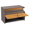 Zenewood Wooden Grain Glovanized Wall Boxbox Outdoor Box - W1834