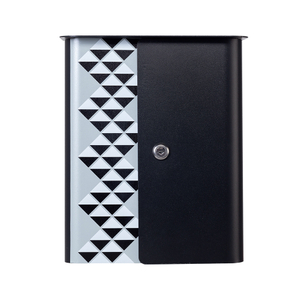 صندوق بريد مثبت على الحائط من الفولاذ المجلفن من زينوود - W1815