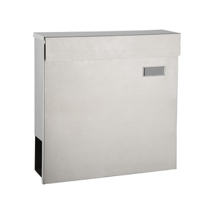 صندوق بريد زينوود ستانلس ستيل يثبت على الحائط - W1518