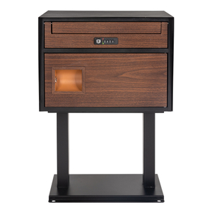 صندوق بريد قائم من الفولاذ المجلفن من زينوود - B2393