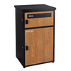 صندوق بريد Zenewood Wood Grain Box & Safety Safety - WPB034